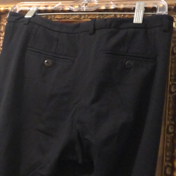 ATM Stretchy High waist straight leg zipper hem, pockets front & back pants - Picture 8 of 12